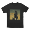 Mandalorian And Grogu Sunset Unisex T Shirt Black