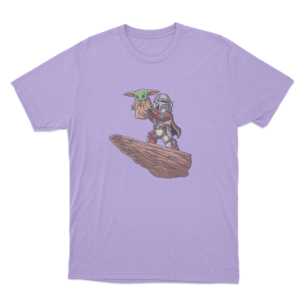 Mandalorian Grogu Unisex T Shirt Purple Mandalorian Grogu Unisex T Shirt Purple