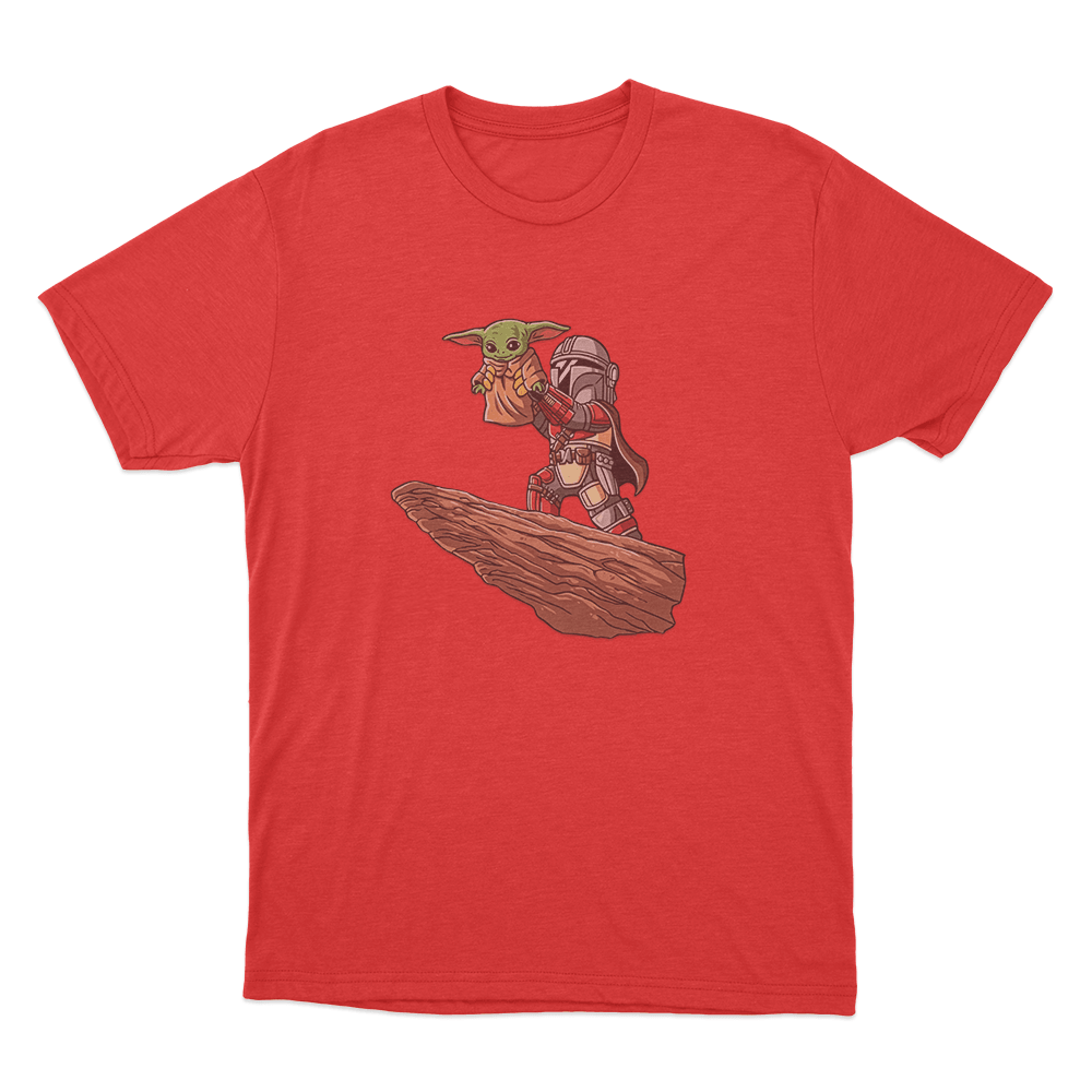 Mandalorian Grogu Unisex T Shirt Red Mandalorian Grogu Unisex T Shirt Red