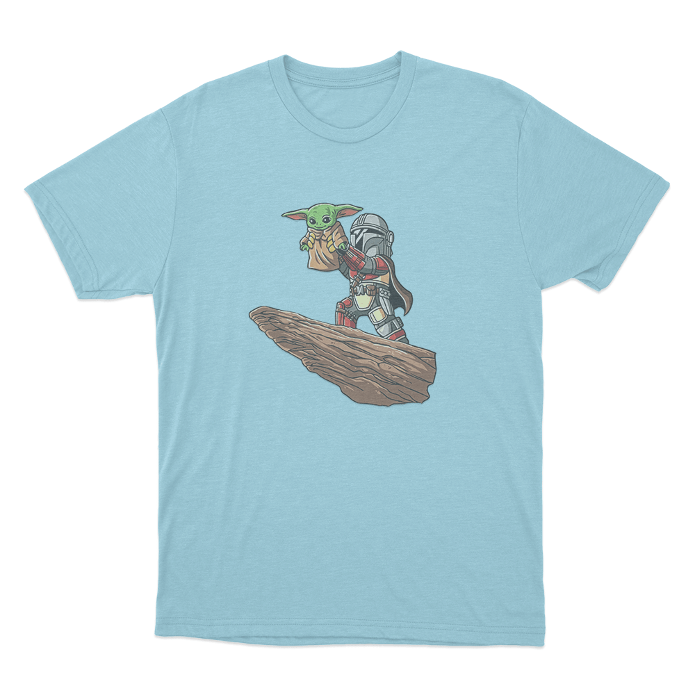 Mandalorian Grogu Unisex T Shirt Sky Blue Mandalorian Grogu Unisex T Shirt Sky Blue
