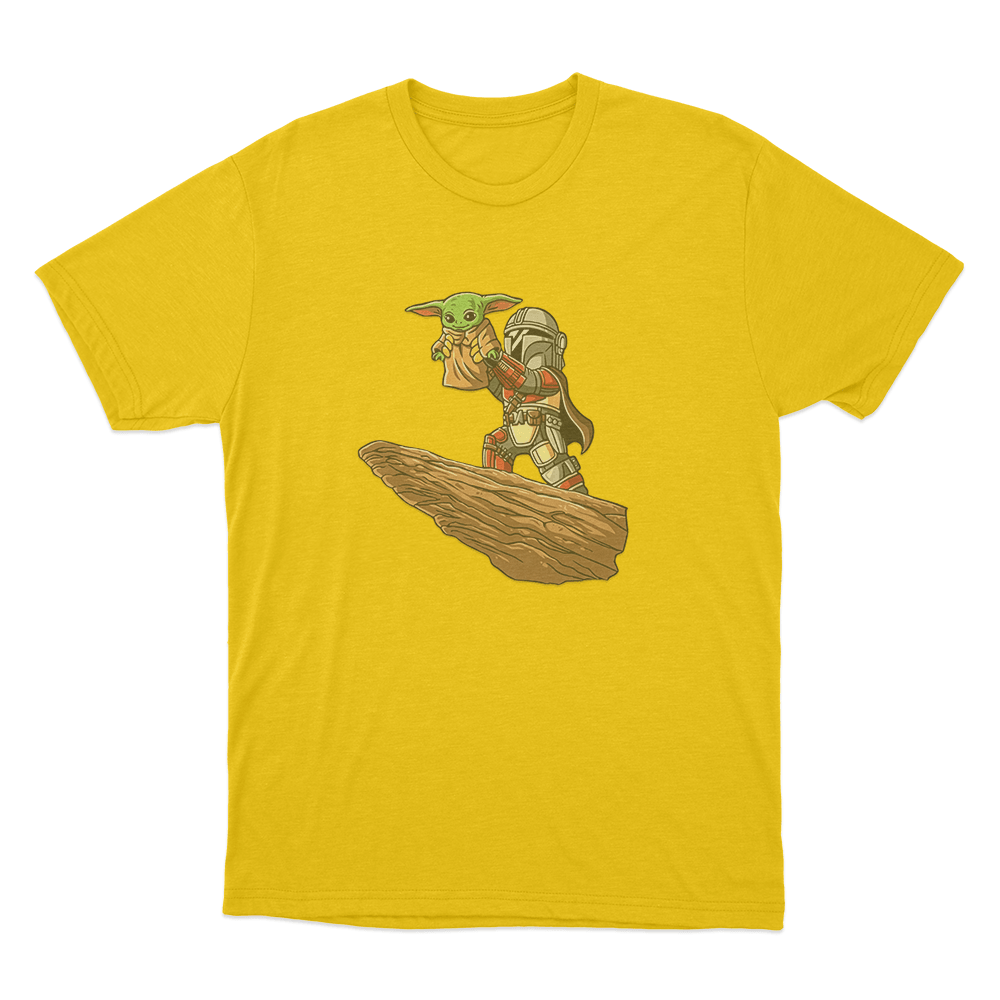 Mandalorian Grogu Unisex T Shirt Yellow Mandalorian Grogu Unisex T Shirt Yellow