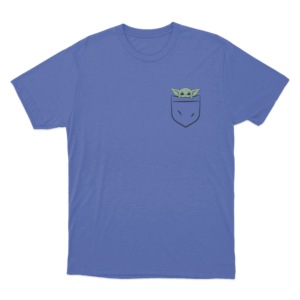 Pocket Grogu Unisex T Shirt Blue