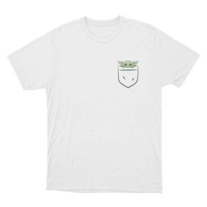 Pocket Grogu Unisex T Shirt White